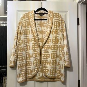 Misook Cream and Gold Jacket (1x)